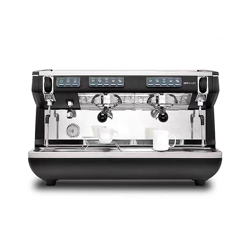 commercial two groups head Italy semi-automatic Coffee machine