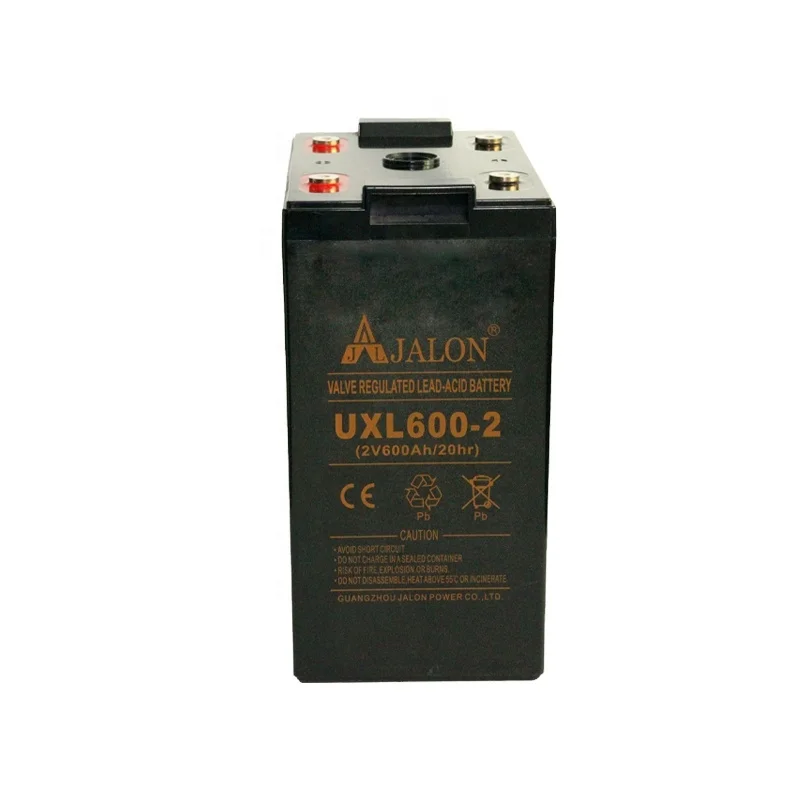 Guangzhou battery 2 voltn  lead acid battery AGM battery 500ah 600ah Solar Energy Storage Systems