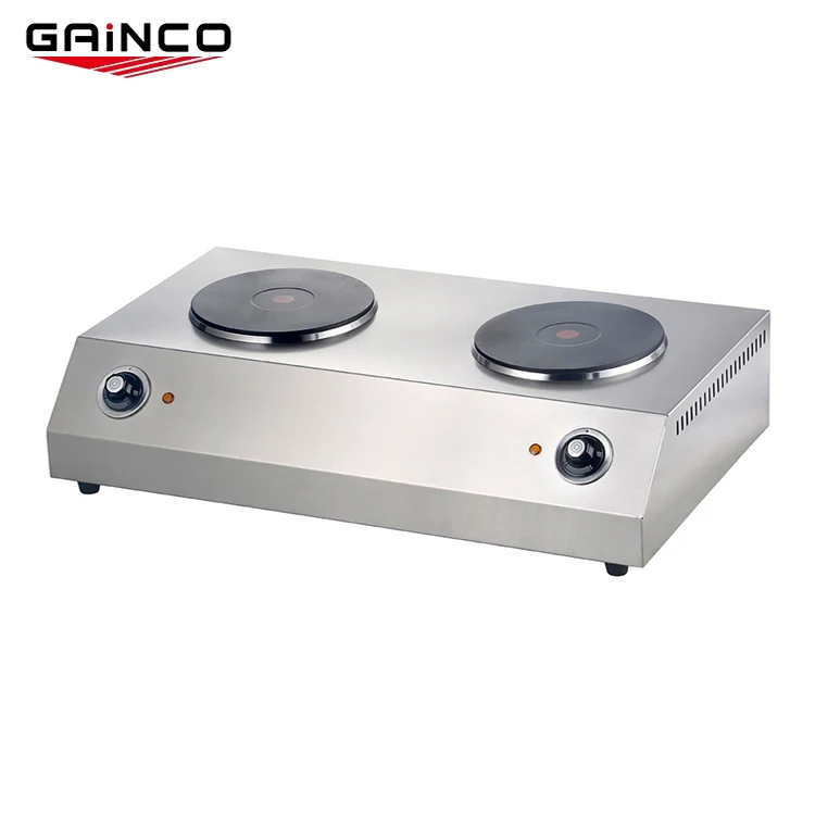 4-plate commercial electric cooking range