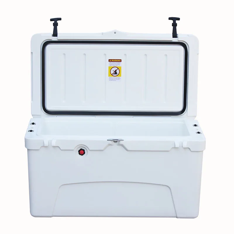 KEYI 75qt large Food grade LLDPE bear resistance rotomolded cooler tackle box for fishing