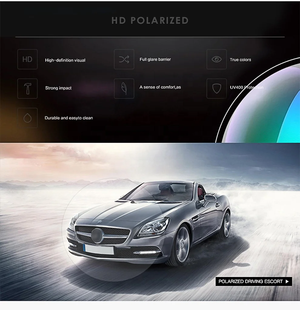 2024 Men Sports Shades Lightweight Outdoor uv protection Polarized Square Fishing Golf Climbing Sunglasses Gafas de sol