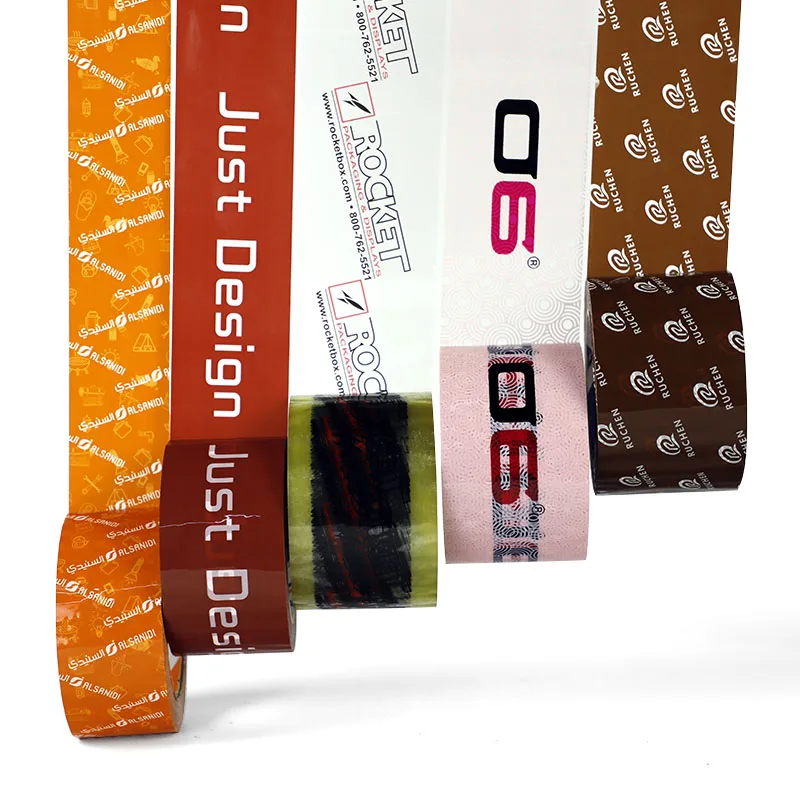 Custom Printing Unique Company Logo Prime Branded Carton Sealing Tape