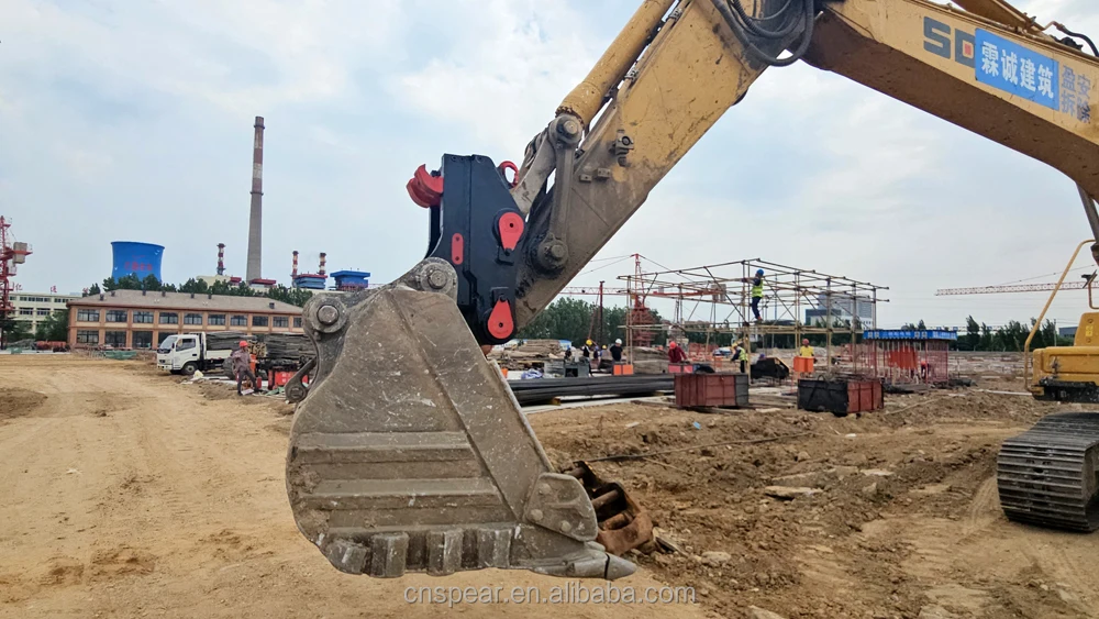 yantai Hydraulic Quick Hitch Convenient Tilt Design  Excavator Use Made Construction
