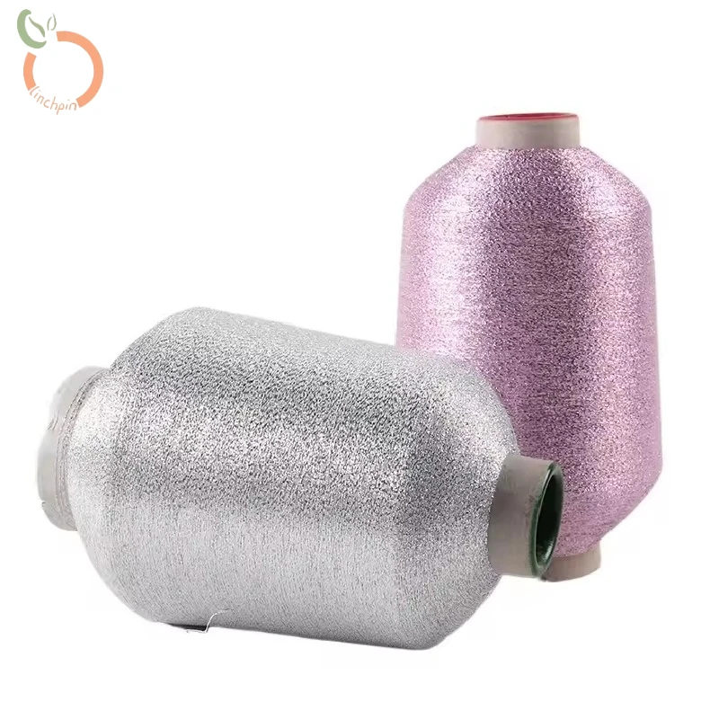 French embroidery gold and metallic yarn bright embroidery thread accessories