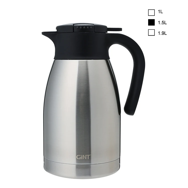 
Gint china custom camping outdoor stainless steel water kettle 