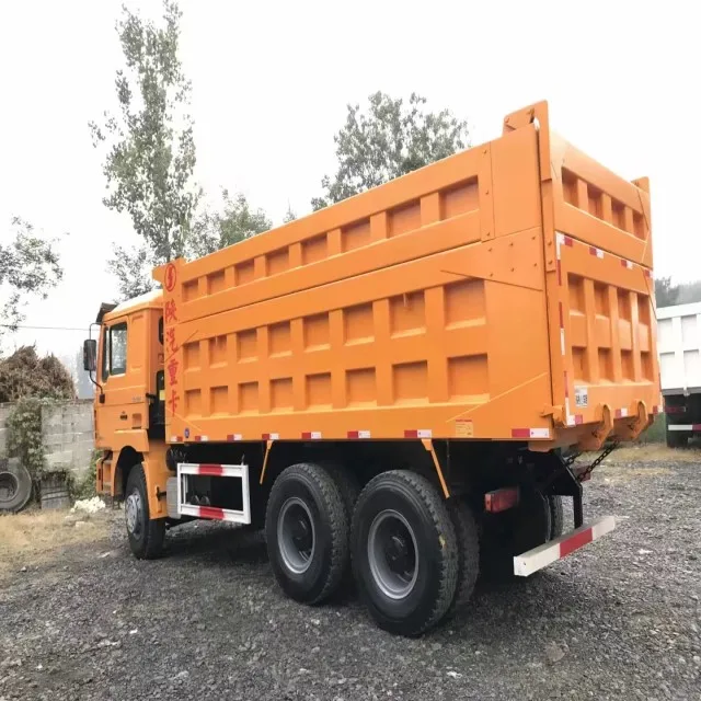 Used 6x4 Shaanxi Automobile Delong f3000 self use heavy dump truck for mining transportation