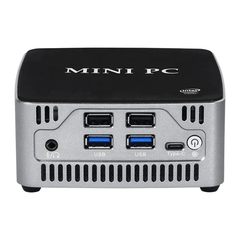 Mini PC I5 I7 11 Gen 1135G7 1165G7 DDR4 H-D 2LAN USB Home Personal Computer For Games