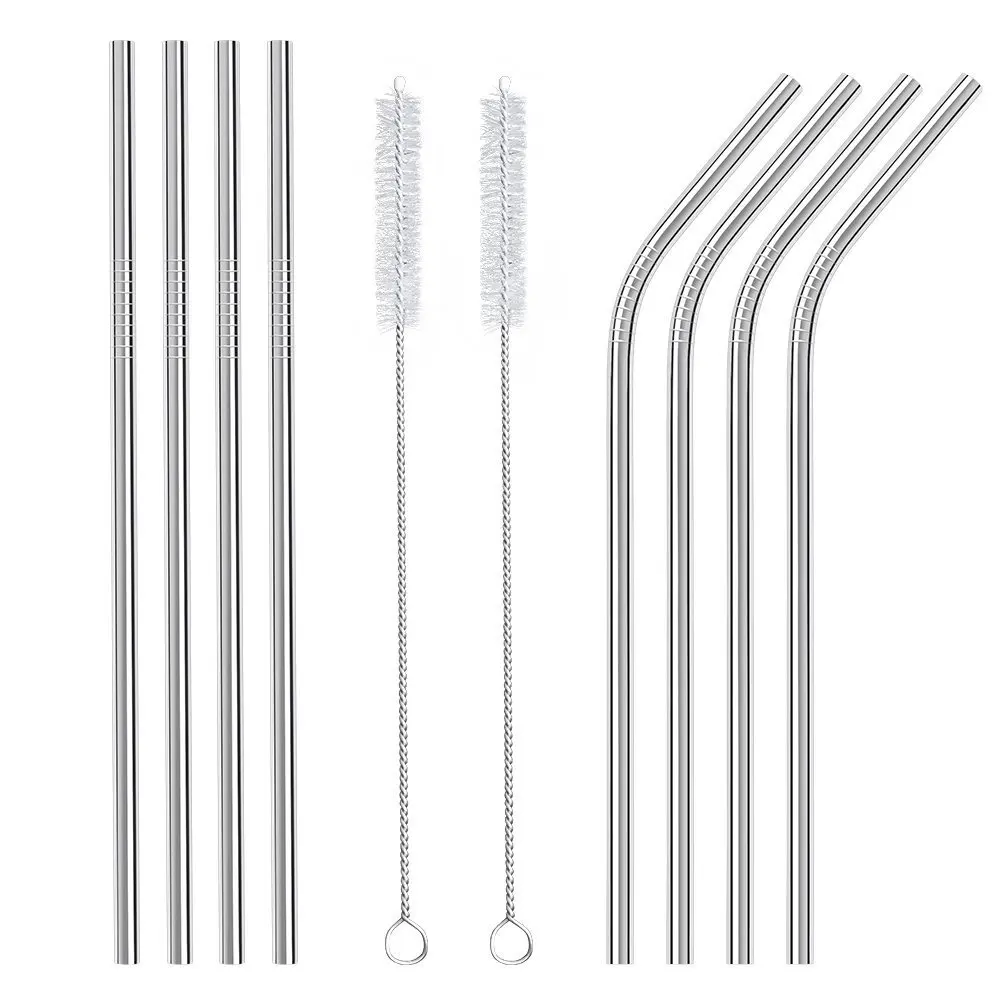 
Wholesale Reusable Stainless Steel Drinking Straw With Customized Logo 
