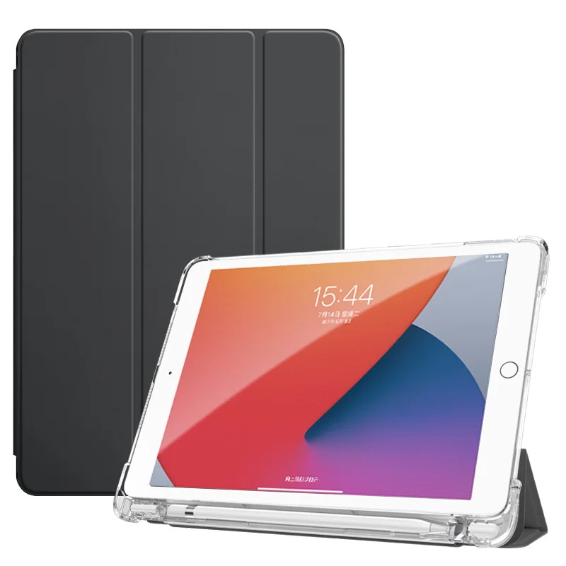  Новинка 10 2 дюймовый чехол для iPad держатель карандашей тройной складной умный Ультратонкий из искусственной кожи 7-го 8-го