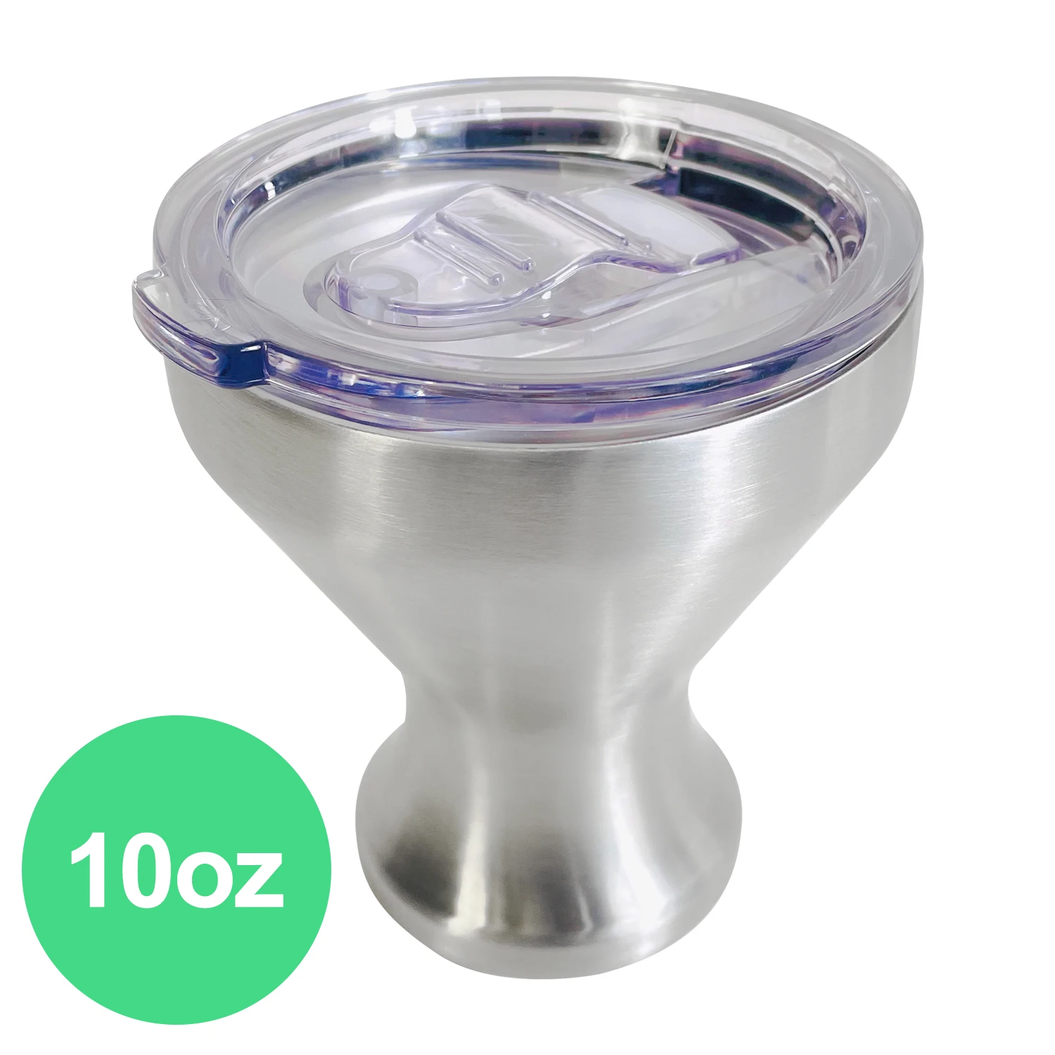 10OZ Vacuum Insulated Stainless Steel Martini Margarita Tumbler Luxury Creative Cocktail Glasses Set for Gift