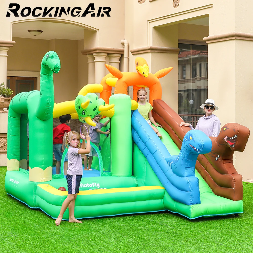 New Design Quality  Thicket Large Bounce House Slide Inflatable Ball Pool Jumping Castle Bouncing House For Children