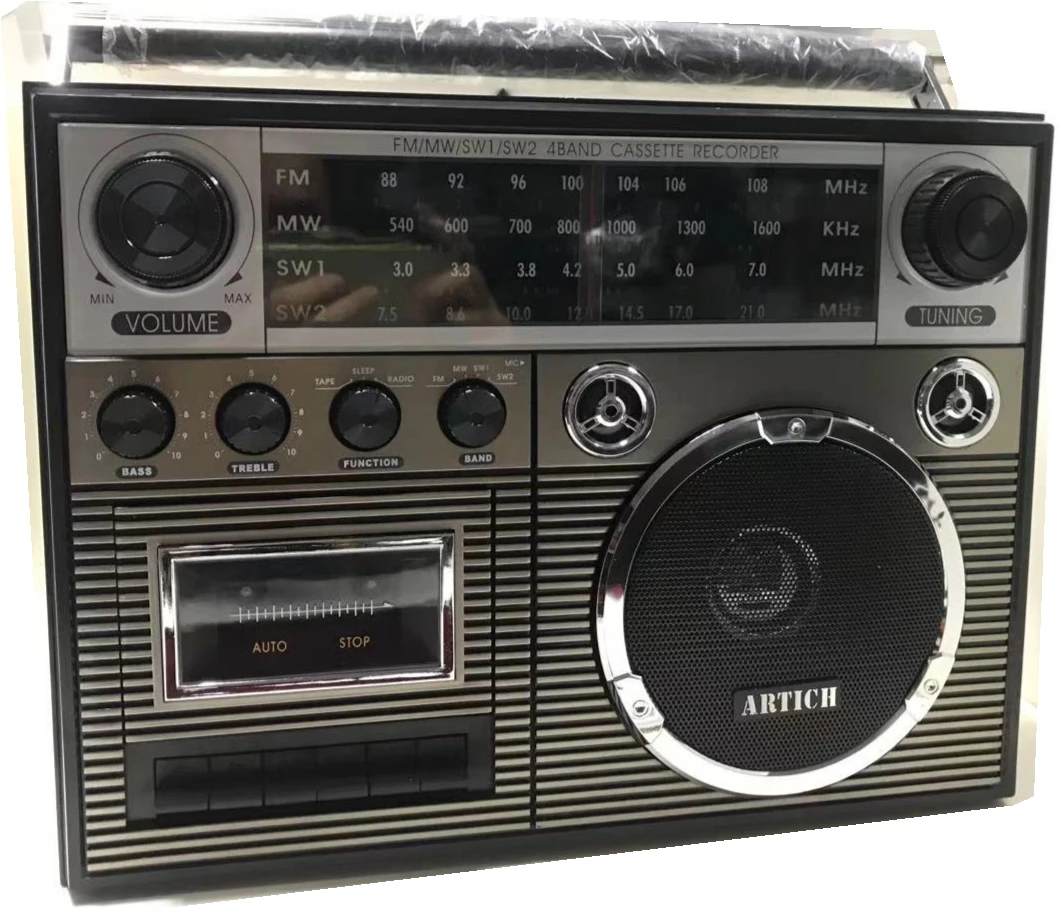
Магнитофон HAMSON Home с функцией FM/AM/SW радио и USB/SD 