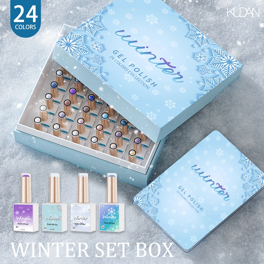 Customized Winter Nail Gel Polish Kit High - quality wholesale price valuable Durable and Gorgeous Manicures in Cold Weather