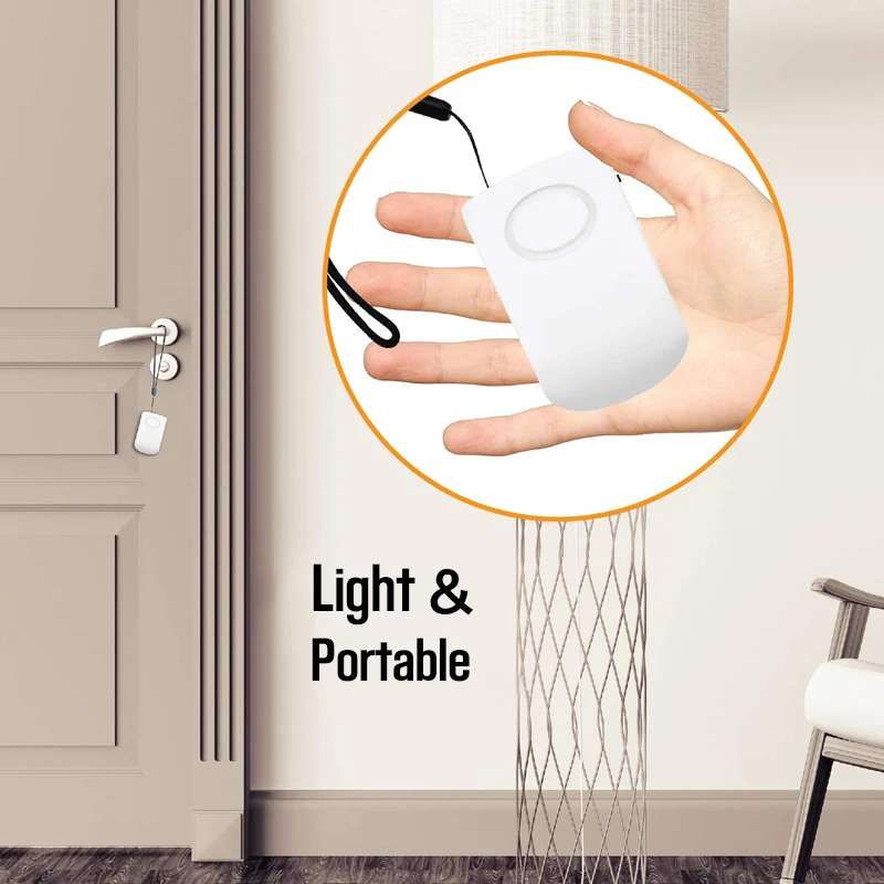 Shenzhen Manufacturer 130Db House Door Window Wireless Vibration Security Alert Alarm Safety Protection Sensor