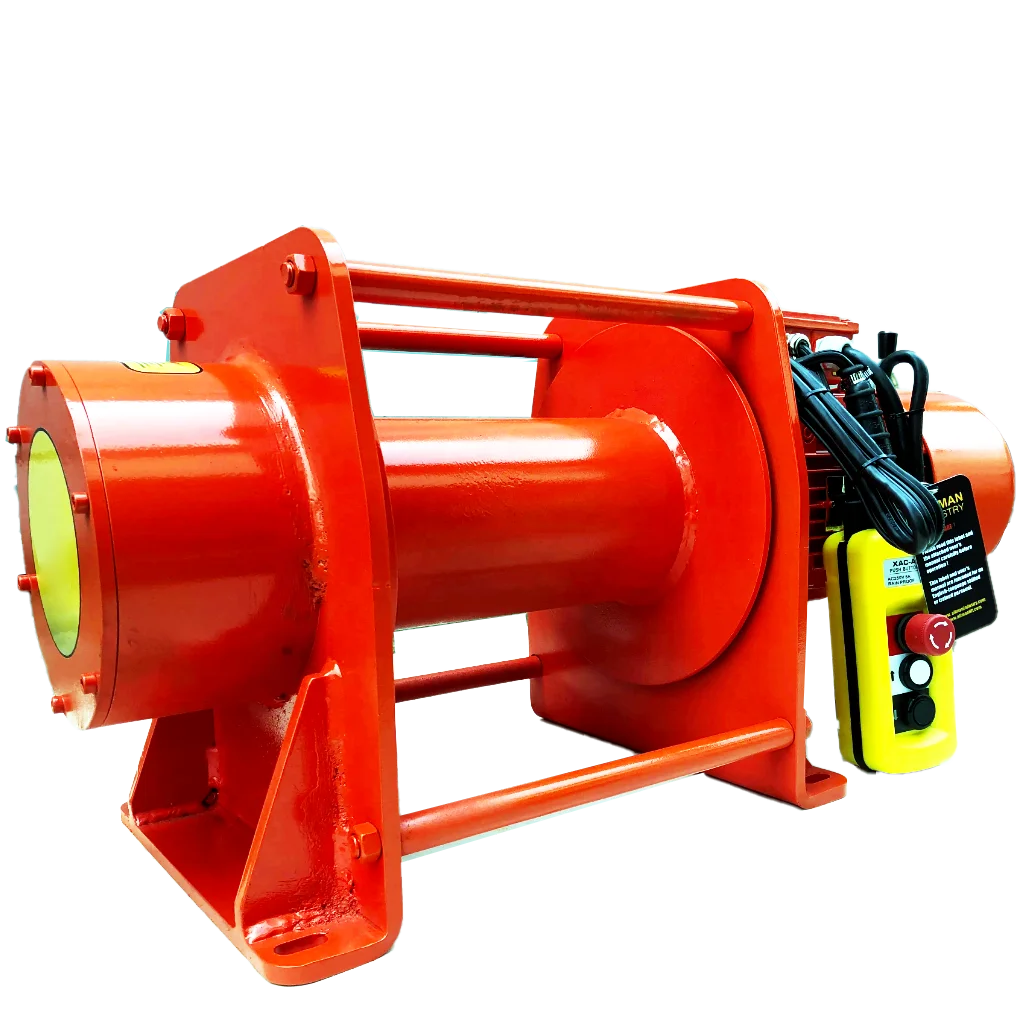 Wholesale 2 Ton Electric Winch Crane Multifunctional Building Lifting Winch For Construction