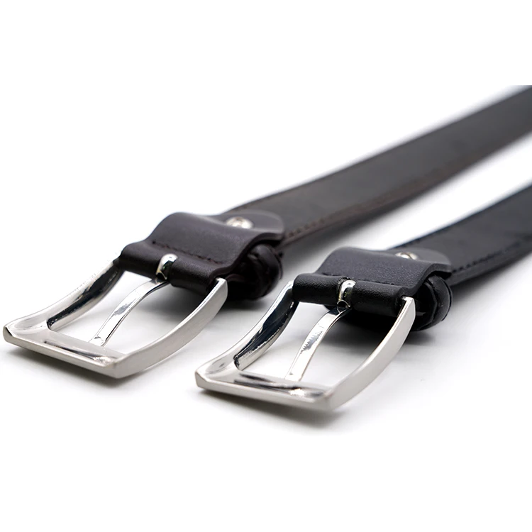 Изготовленный на заказ мужской поясной ремень контактный пряжки из эко-кожи с черным пояском натуральной яловой кожи папа ремни для мужчин