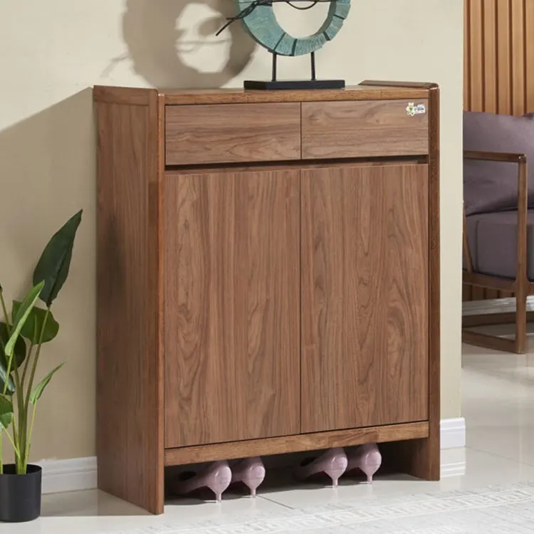 24 Pair 6 Layer Antique Style Home Furniture Shoe Rack Cabinet Bracket Small Teak Wooden Shoe Storage Cabinet For Entryway