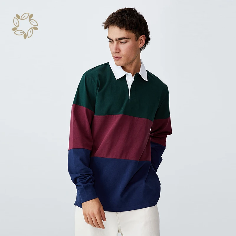 Environmental Polo Shirts For Men Organic Cotton Man Polo Shirt organic cotton mens long sleeve polo shirt