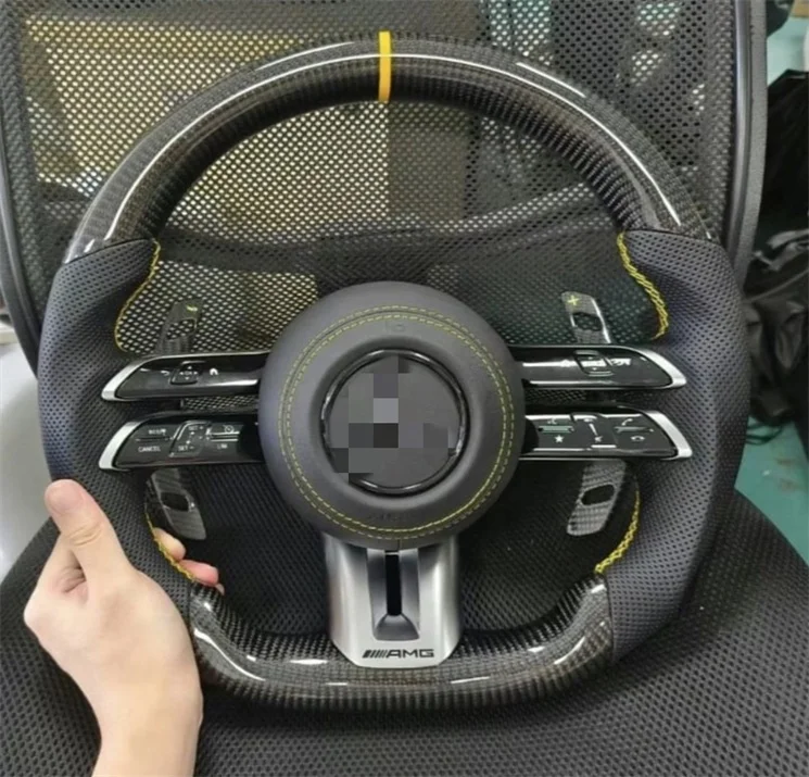 OEM ODM Custom Amg Руль для Mercedes-benz W167 W177 W190 W205 W206 W213 W217 W222 W223 X253 W290 W292 W463 W464