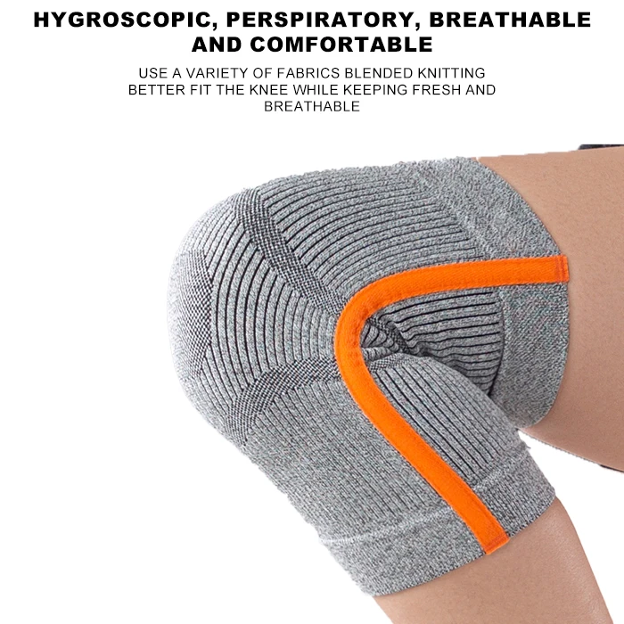 Pressure tester test size, reduce the size complaint Germanium Carbon Knee Pads Knee Compression Sleeve