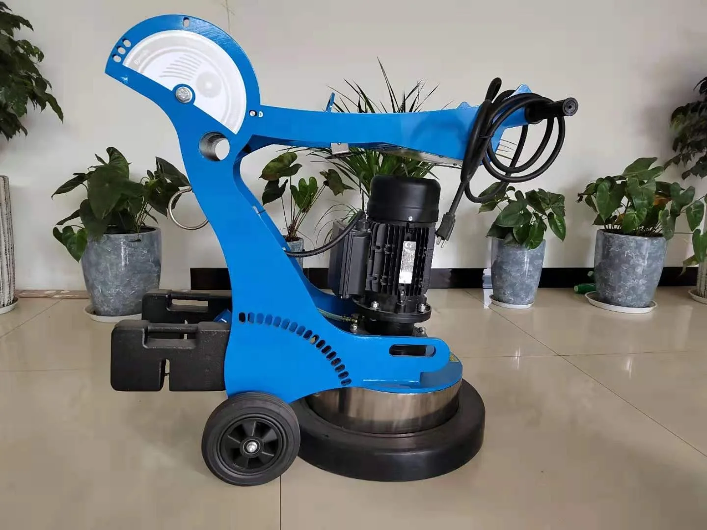 Automatic CJ-480 Floor Concrete Grinders Super Hand Push Machine New Motor Core Component Construction Industries Surface Sale