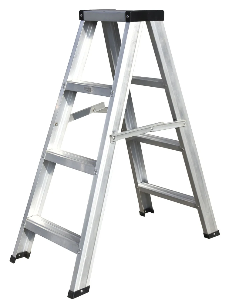 Hot Selling Step Folding Ladder Aluminum Durable Double Side Platform Ladder