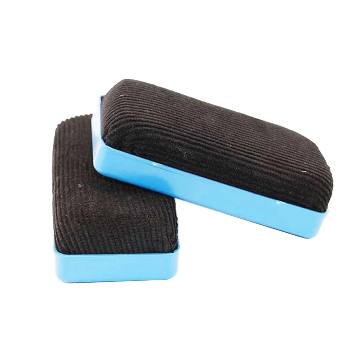 Factory supply customized dry erase white board eraser removable magnetic blackboard eraser for school