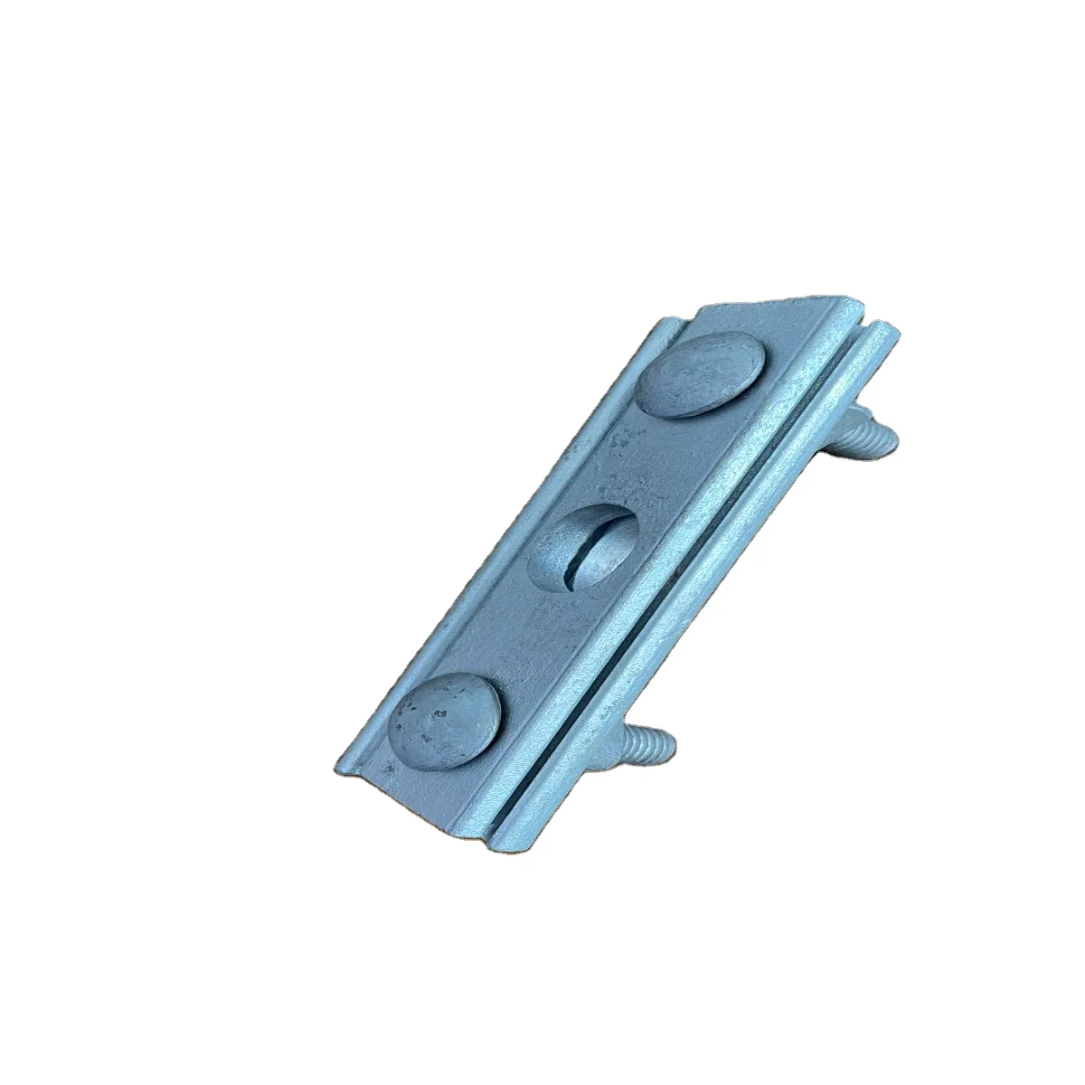 Прямой для подвешивания кабеля Разъем 3 болта Guy хомут стальной кабельный зажим горячее цинкование подвеска Прямой зажим