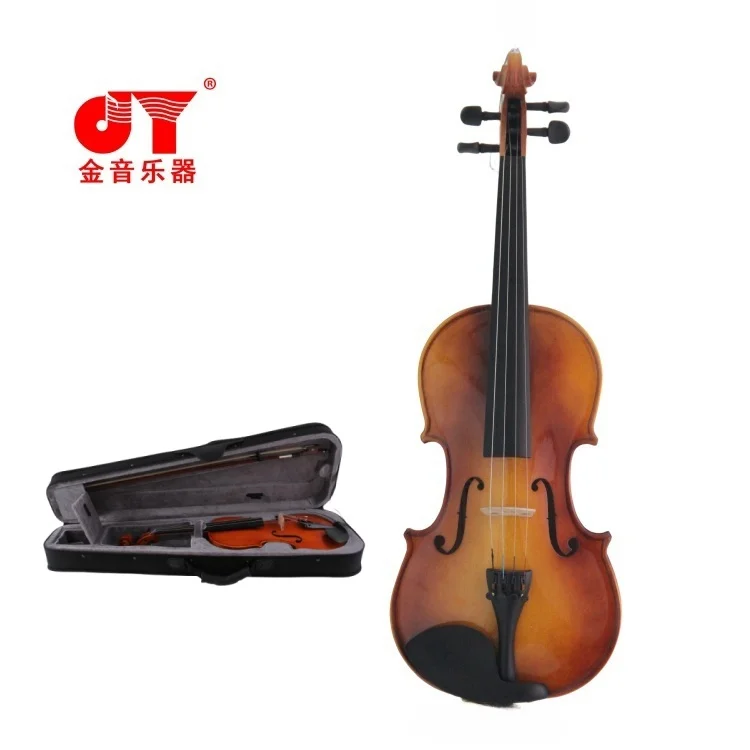 CHINA Factory Made Professional High Quality Wooden Wholesale Full Size 4/4 3/4 1/2 1/8 Violin Hot Selling