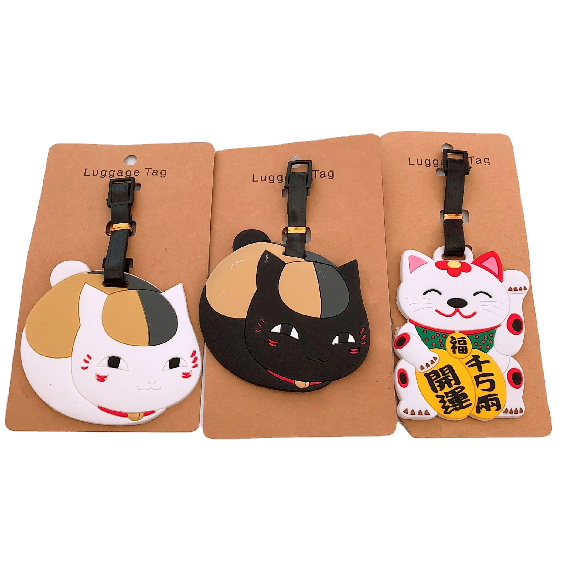T1300 Japanese anime cartoon cute Mickey boarding luggage tag recognition small hang decoration