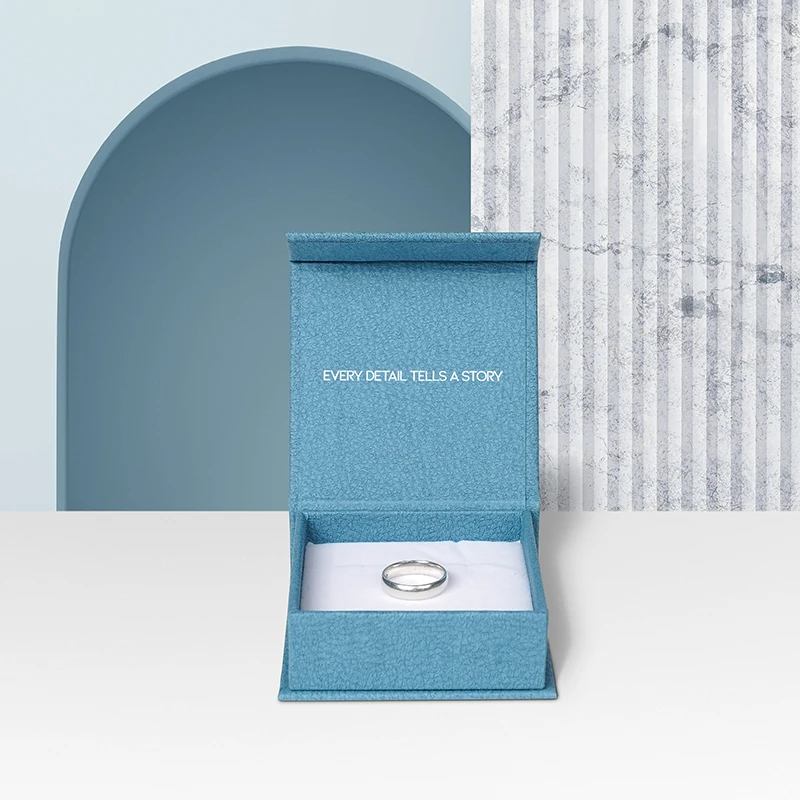 Customized Magnet Closed Jewelry Box High Quality Hard Cardboard Accessory Wallet Gift Packaging Paper Box EVA Insert Wholesale