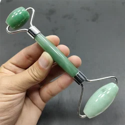 Hot Sale Natural Healing Stone Rose Quartz Facial Jade Roller Crystal Face Roller