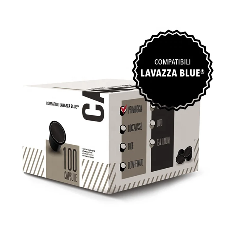 
Best Option 2021 Lavazza Blue Compatible Priaruggia Customized Arabica Coffee Capsule 