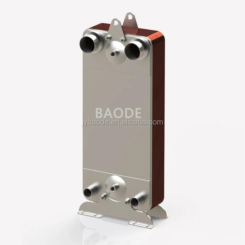 BL210 Steam heating water copper brazed plate type heat exchanger