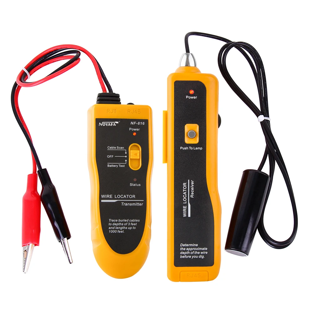 Newest Electrical Cable Fault Locator Metal Underground Hidden Wires Tracer Tracker