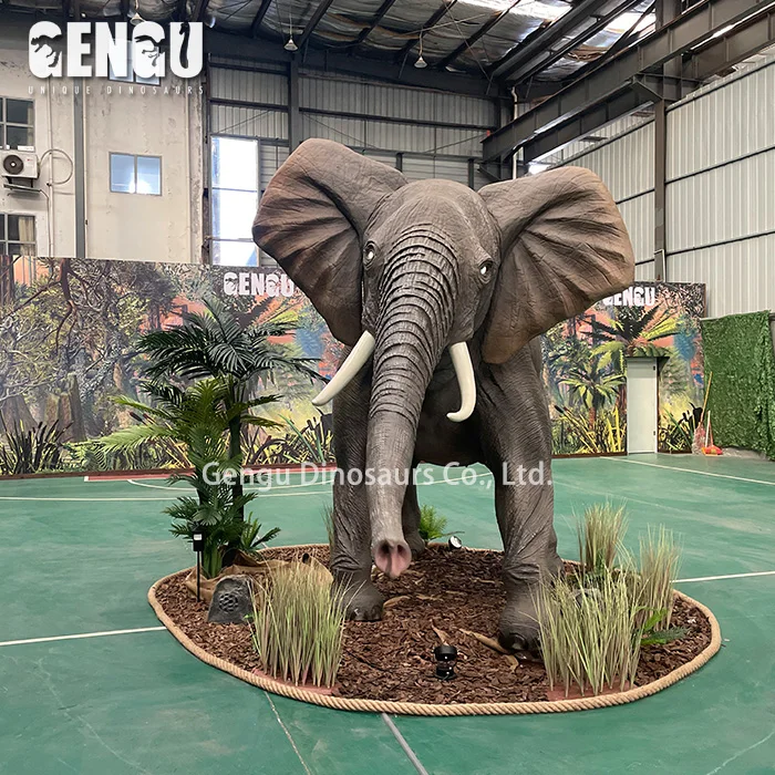 Jungle Animal Model Other Safari Animal Life Size Elephant Statue
