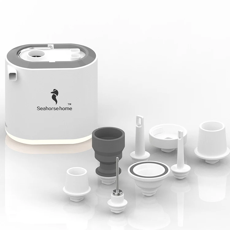 New Electric Air Pump Multifunction Support Charging Vacuum with Camping Light Fit Boat Sports Outdoor Activities Mini Air Pump