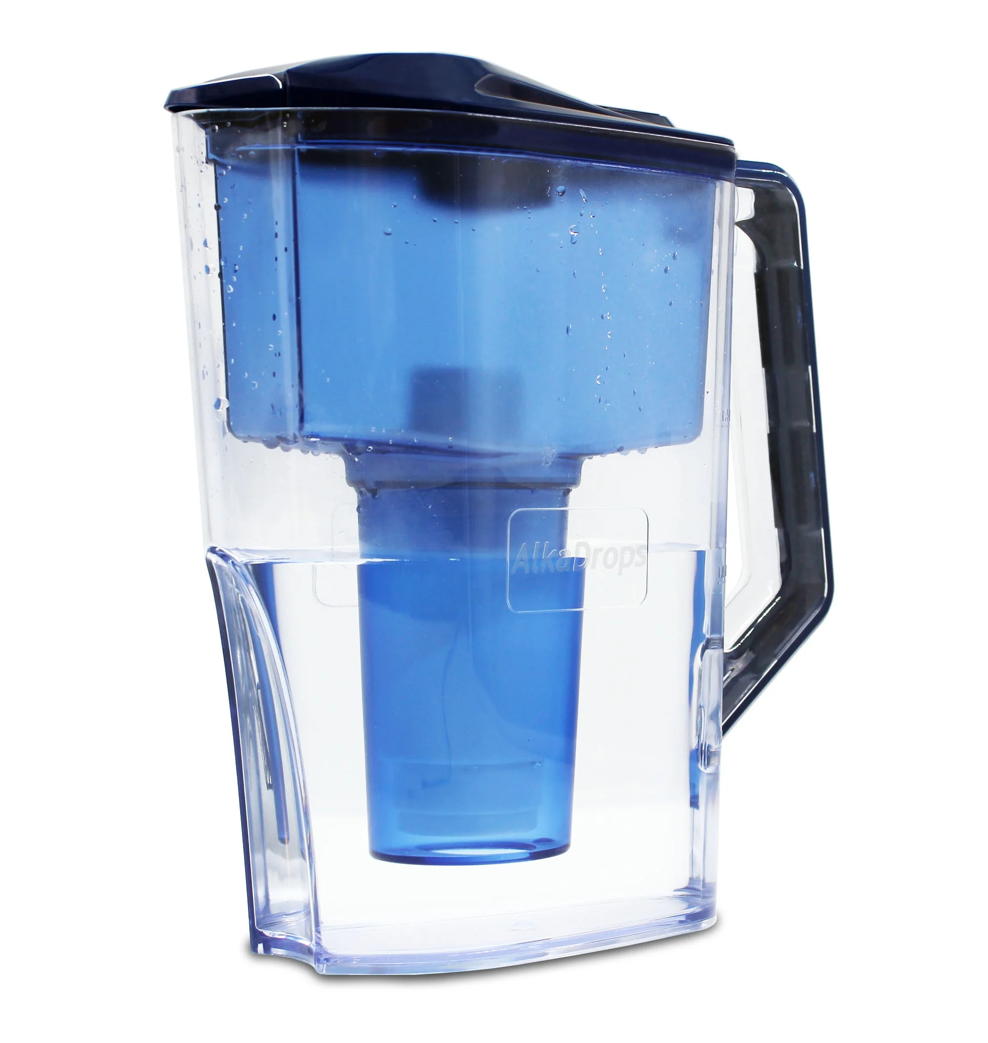 Healthy Life 2.5L Portable kitchen activated carbon filter kettle pure water filter pitcher for Home Kitchen Home Office