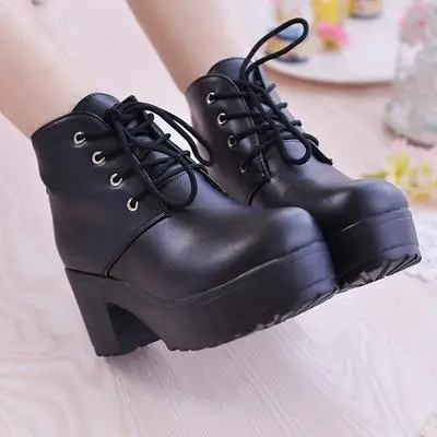 HLS094 boots women shoes heels short classy ladies boots