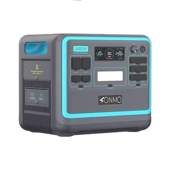 Портативная электростанция J 2400W 2048WH LiFePo4 батарея UPS BMS поддерживает солнечную панель зарядки гибридного домашнего использования 300AH 48V 12V Вольт