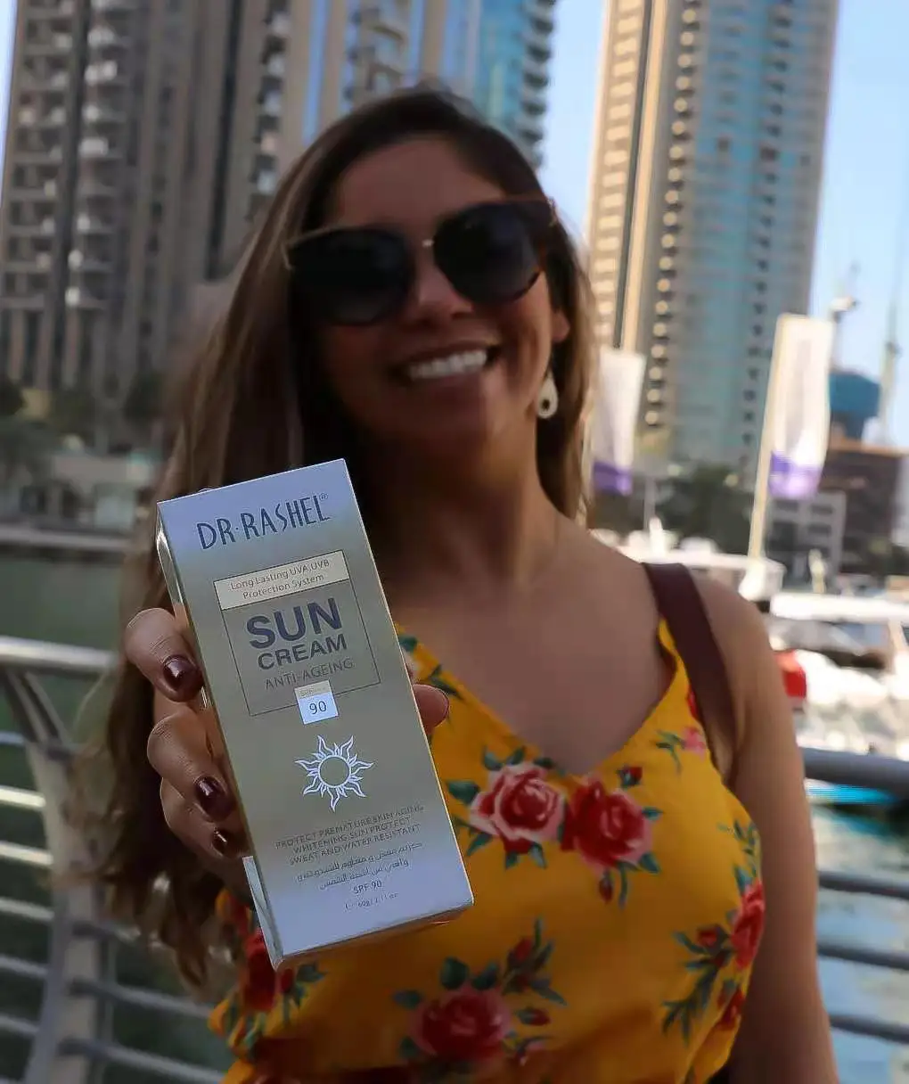 Крем от солнца DR RASHEL SPF90 омолаживающий и отбеливающий