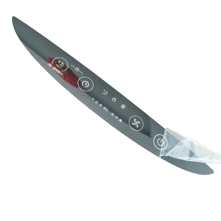 High Quality Pc Front Overlay L Plastic Pcb,Silicon Surface Membrane Keypad Switch Panel