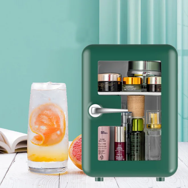 Portable Car Refrigerator Small Mini Camping Travel Portable Car Fridge