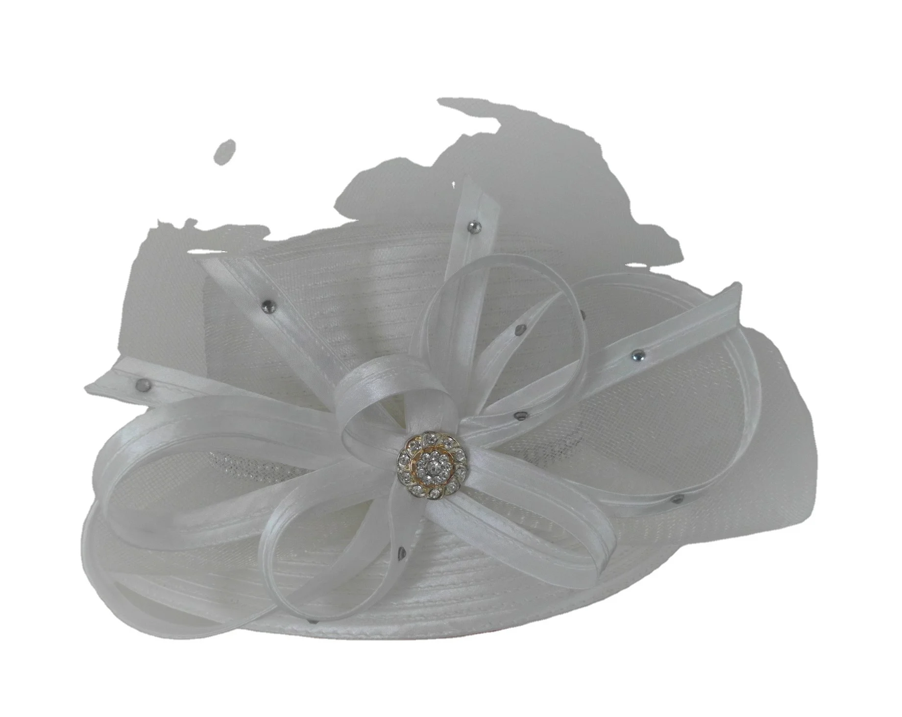 Шляпа женская с широкими полями для торжественных вечеринок, модная качественная белая, для церкви, элегантная, на день матери, лето