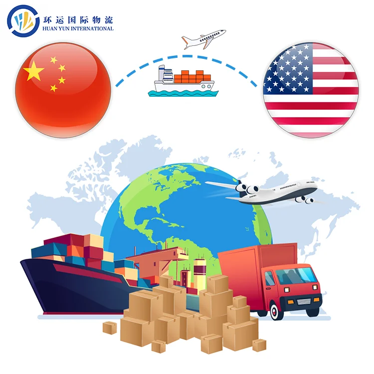 Cheapest Logistics Shipping Rates Forwarding Service To Door Usa/Europe Air/Sea/Express Cargo Agent China Freight Forwarder