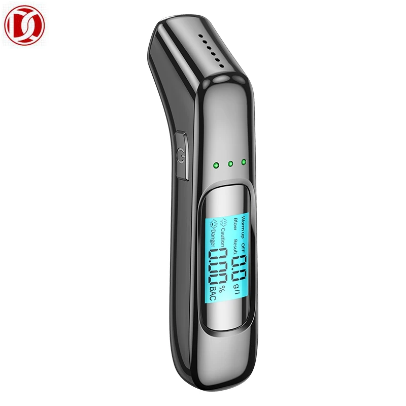 Factory Professional C09 Breath Alcohol Tester Rechargeable High Accuracy Led Screen Digital Display Alcohol Detector