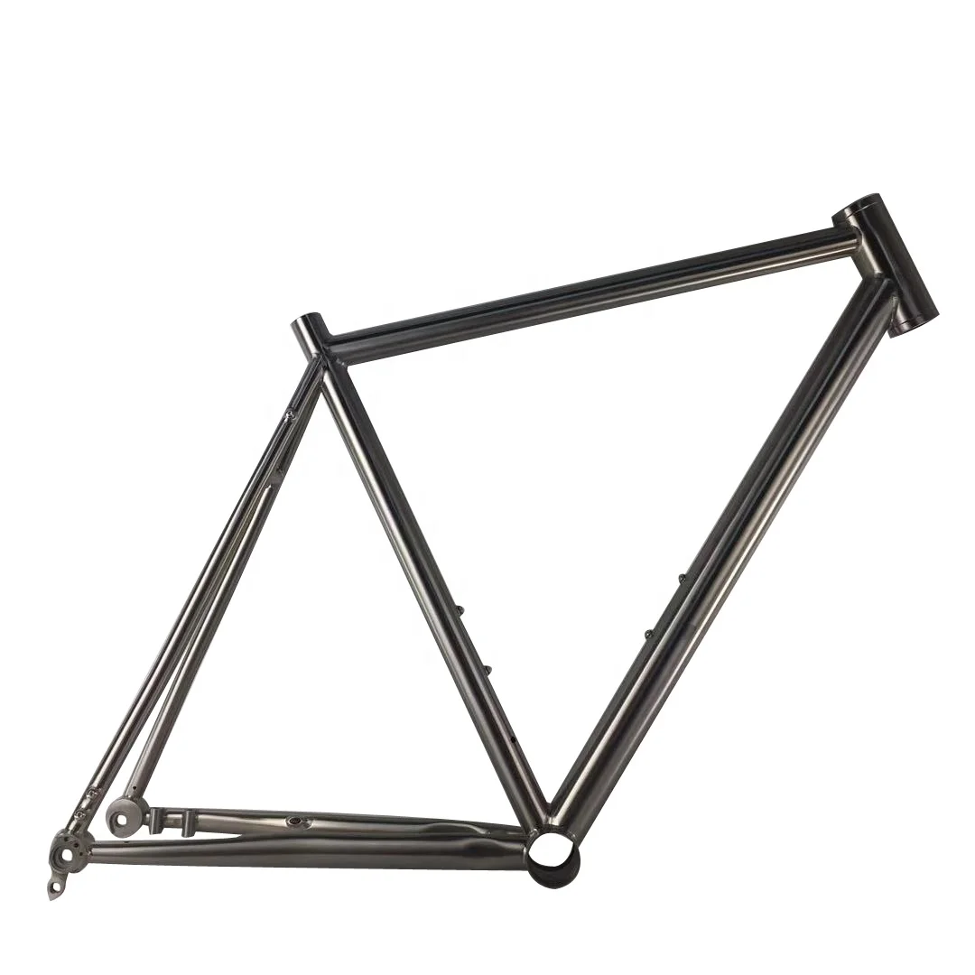 Chinese titanium road bicycle frame wholesale bicycle parts