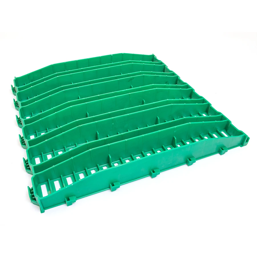 durable 600*600mm Double reinforced plastic slatted floor for goat farm equipment sheep goat floor