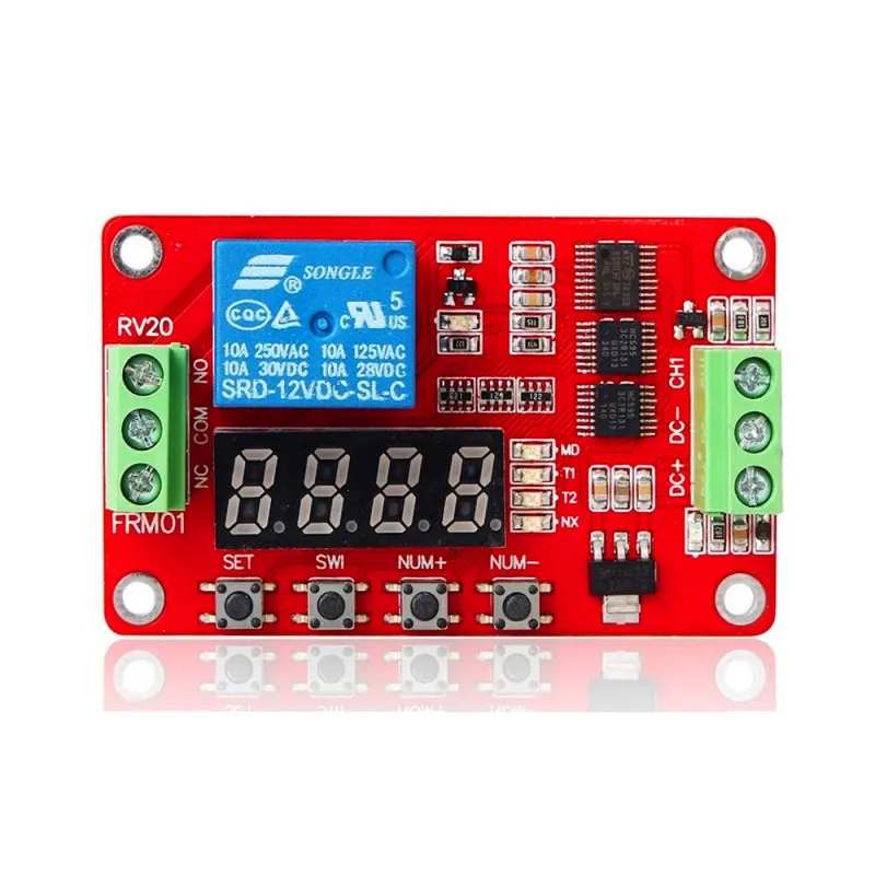Универсальный таймер 12 вольтов и задержка подходит для автомобилей лодок FRM01 RV20