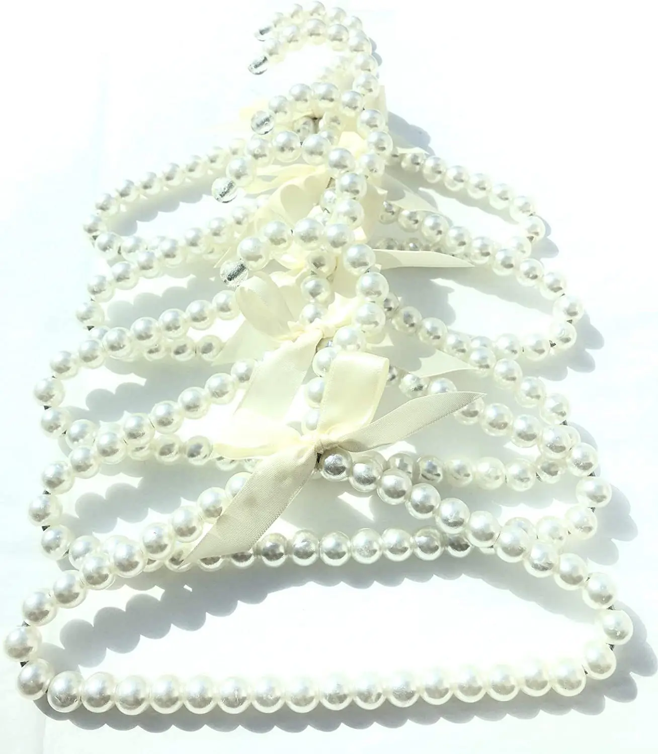 Wholesale Cute Dog pet clothes Pearl Hanger Rack Cat Clothing Pet baby children clothes sweater Hanger